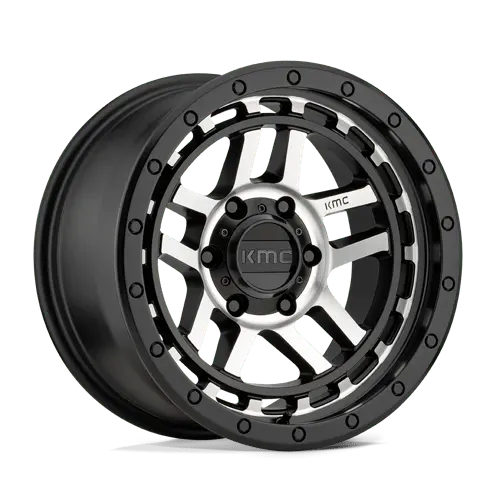 Km540 18X8.5 5X5.0 S-Blk Mach 00Mm 1