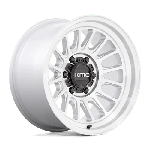 Km724 17X9 6X5.5 Slv-Mach -12Mm 1