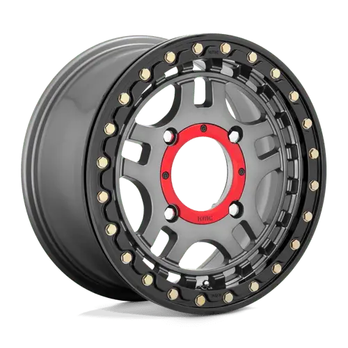 Ks240 15X7 4X137 G-Mtl Blk-Ring 38Mm 1