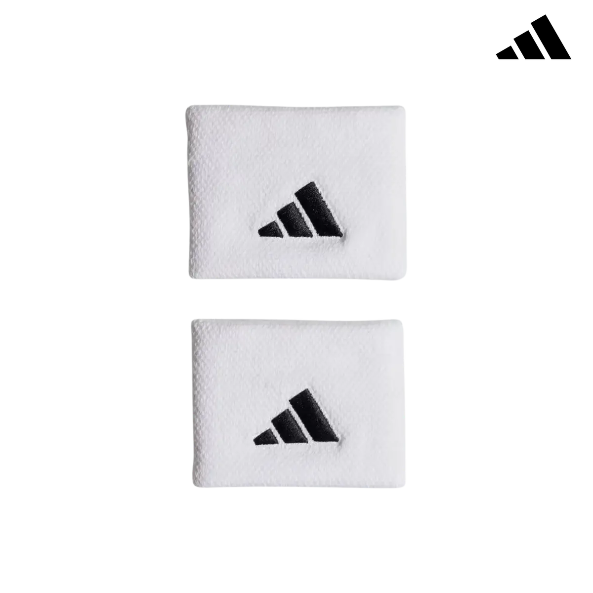 Adidas Padel Writsband White Or Black 2Pcs 1