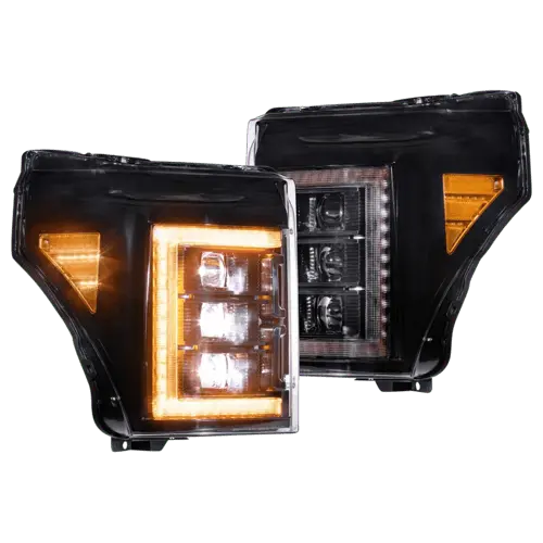Xb Headlights Super Duty 11-16 Amber Drl 1