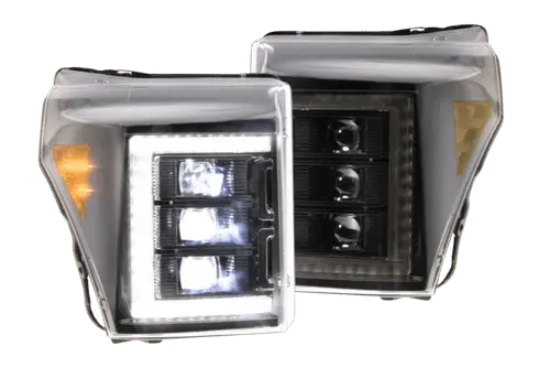 Xb Headlights Super Duty 11-16 White Drl 1