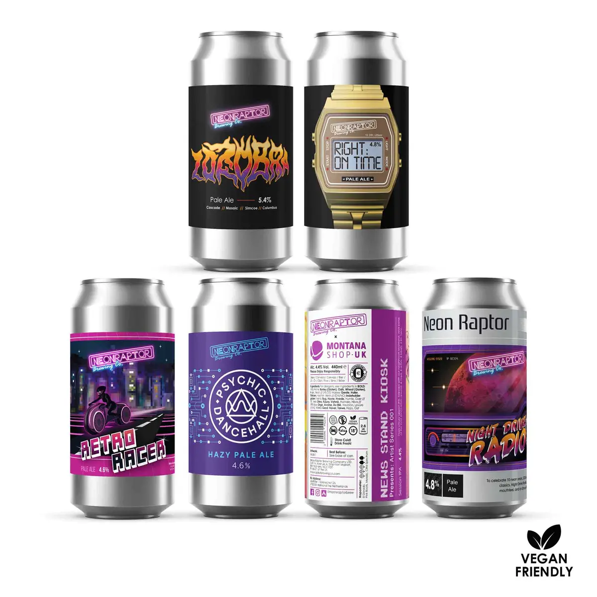 Raptor Low Abv Hoppy Box (6 Pack) 1