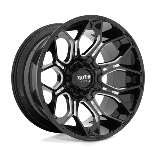 Mo808 20X10 5X5.5/150 G-Blk Mill -18Mm 1