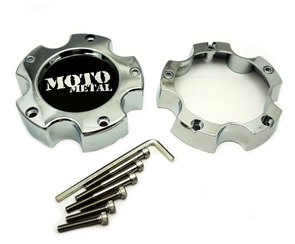 Moto Metal Cap Small 5 Lug Chrome 1