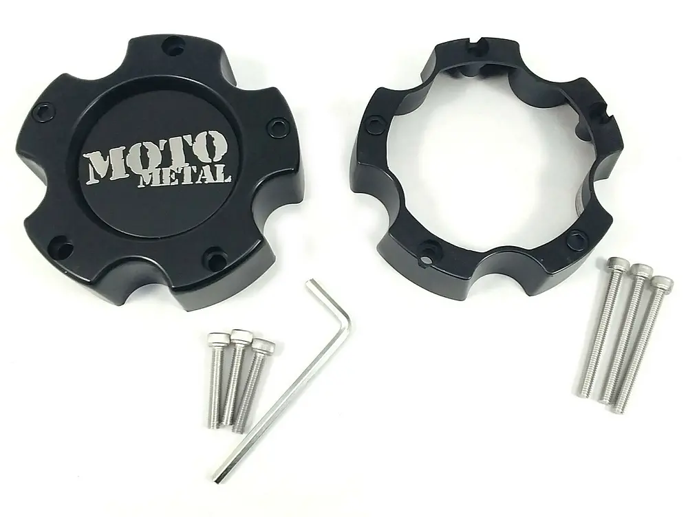 Mto Cap Satin Black Small 5 Lug 1