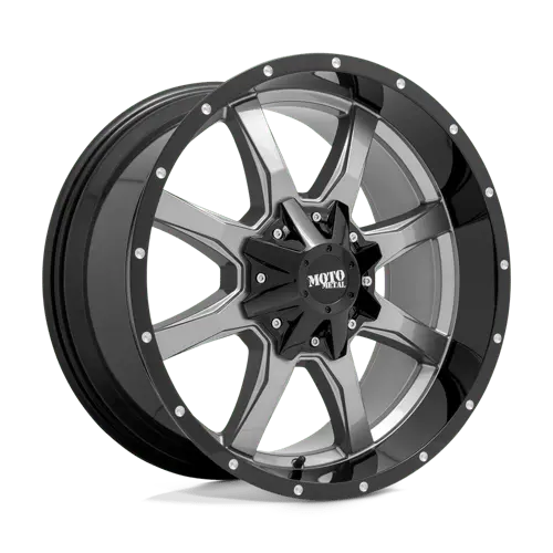 Mo970 20X10 5X5.5/150 G-Gry Blk Lp 12Mm 1