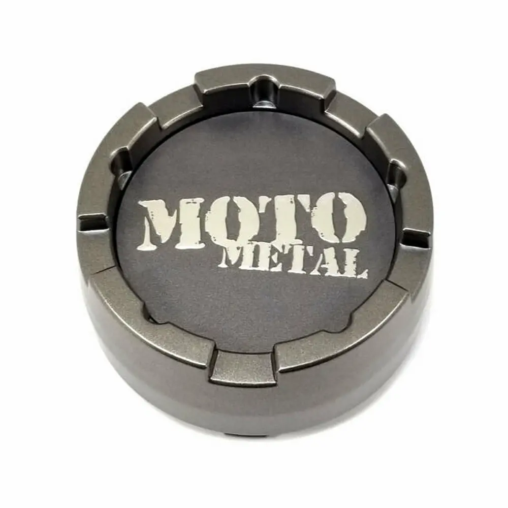 Mo983 Cap Snap In 8 Lug - Satin Gray 1