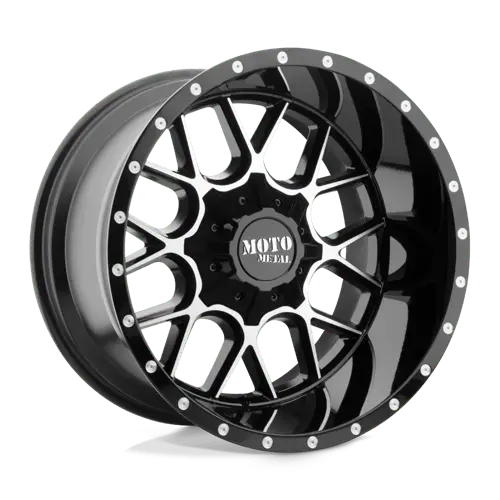 Mo986 20X10 5X5.0/5.5 G-Blk Mach -18Mm 1