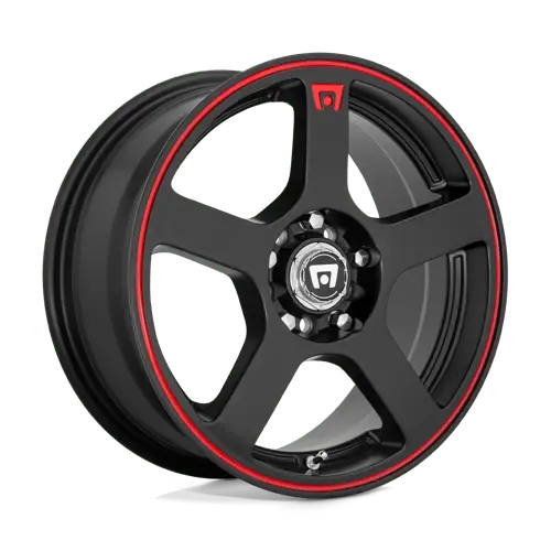 Mr116 17X7 4X100/4.25 M-Blk Red-Str 40Mm 1