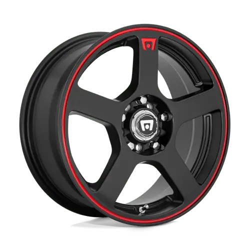 Mr116 18X8 5X4.25/4.5 M-Blk Red-Str 45Mm 1