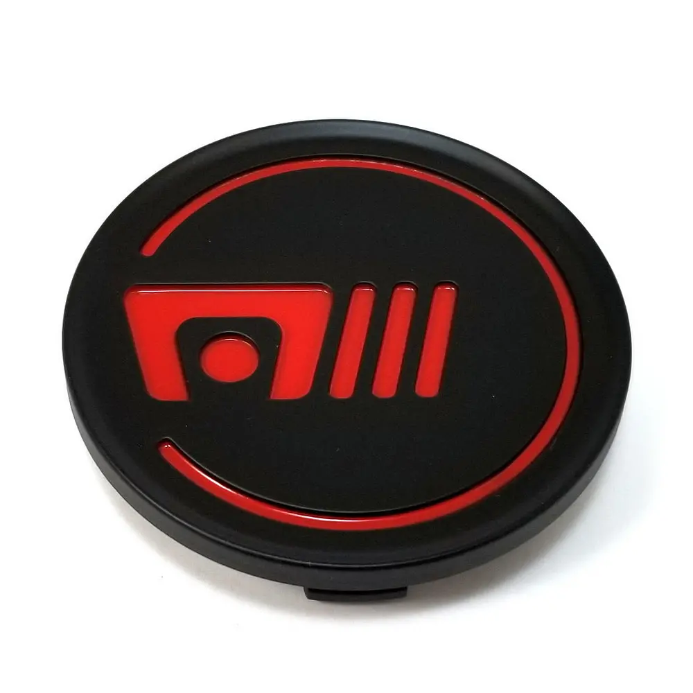 Motegi Cap Abs Snap-In 65.3Mm -S-Blk Red 1