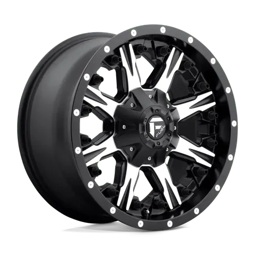 D541 20X10 5X4.5/5.0 Mt-Blk-Mach -24Mm 1