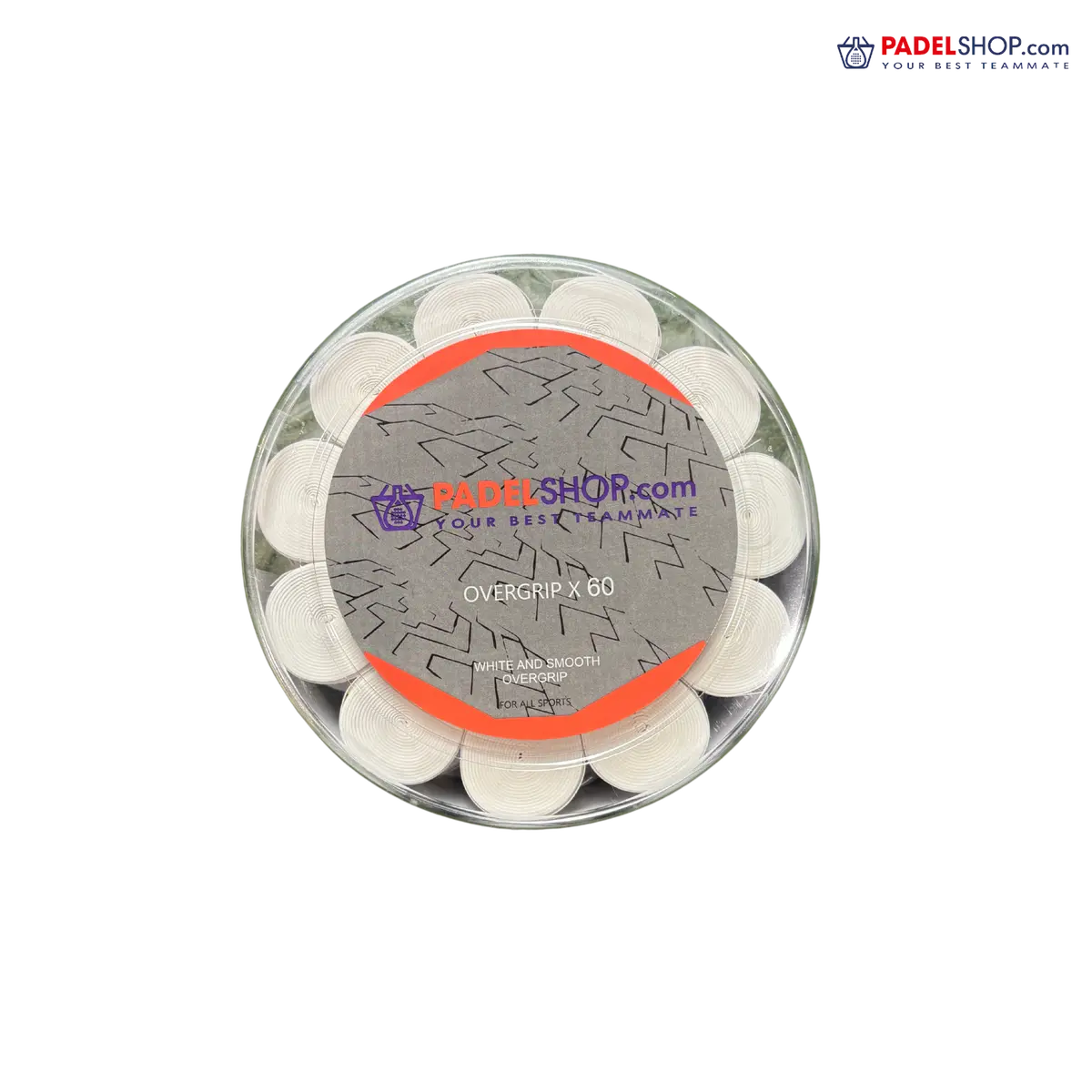 Padelshop's Overgrip White Box 60Pcs | Overgrips 1