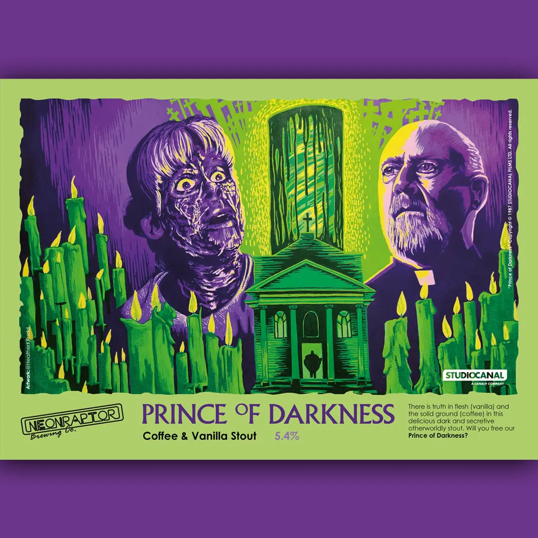 Studio Canal Collab Cinematic Beer Prince Of Darkness Poster 1