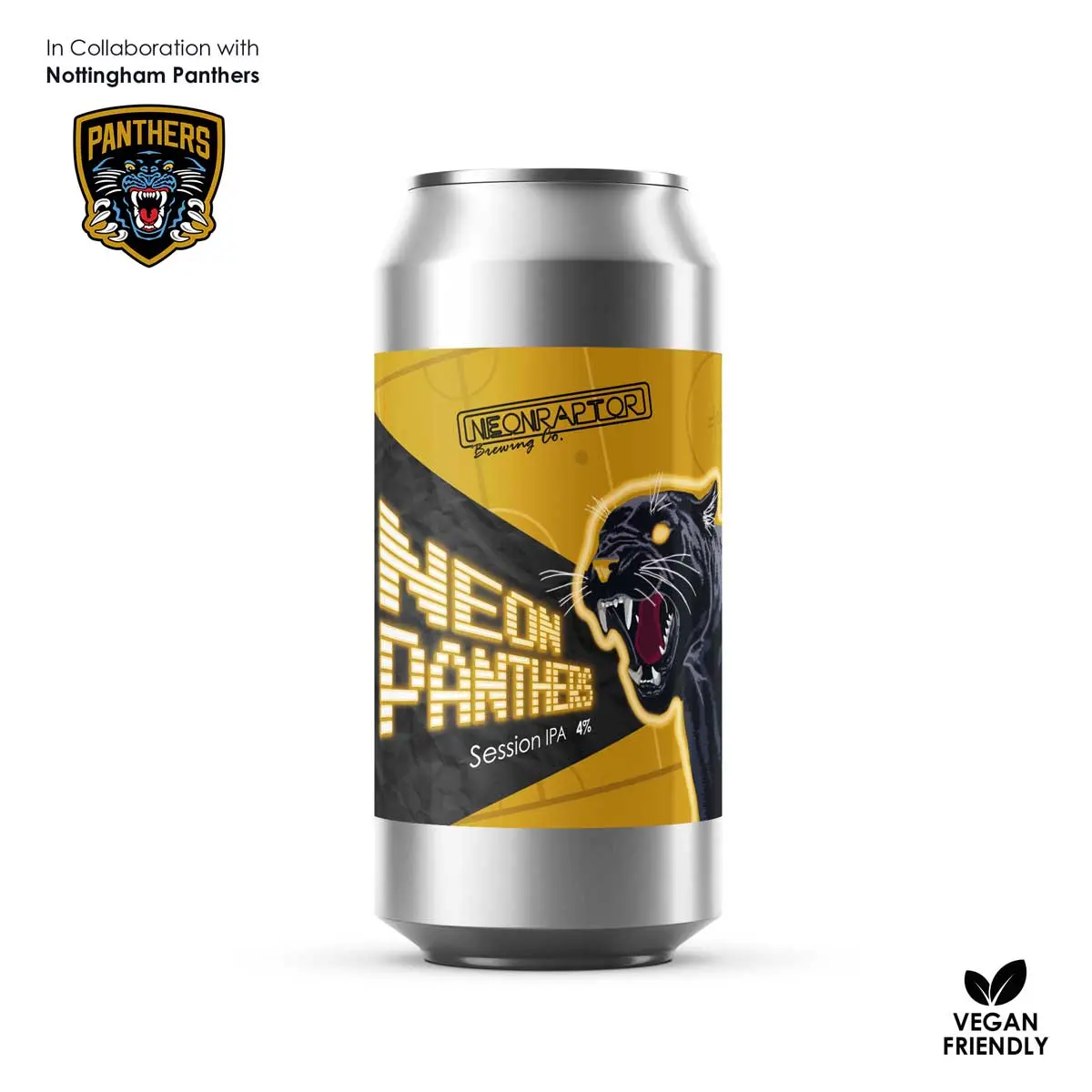 Neon Panthers X Nottingham Panthers Hockey Collab 1