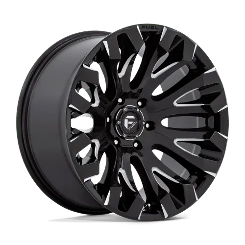 D828 20X9 5X5.5 G-Blk-Mill 1Mm 1