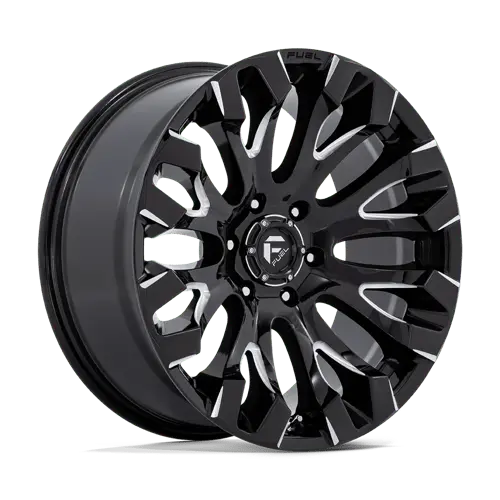D828 20X9 6X5.5 G-Blk-Mill 1Mm 1