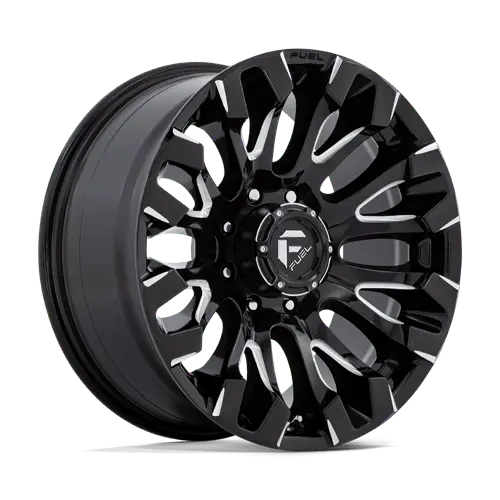 D828 20X9 8X180 G-Blk-Mill 1Mm 1