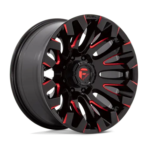 D829 20X10 8X6.5 G-Blk Mill-Rd -18Mm 1