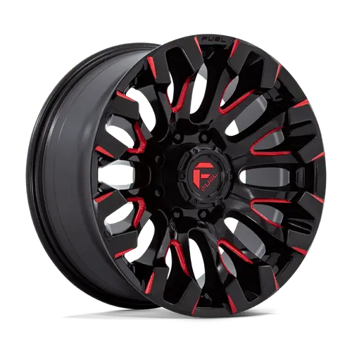 D829 20X9 8X170 G-Blk Mill-Rd 1Mm 1