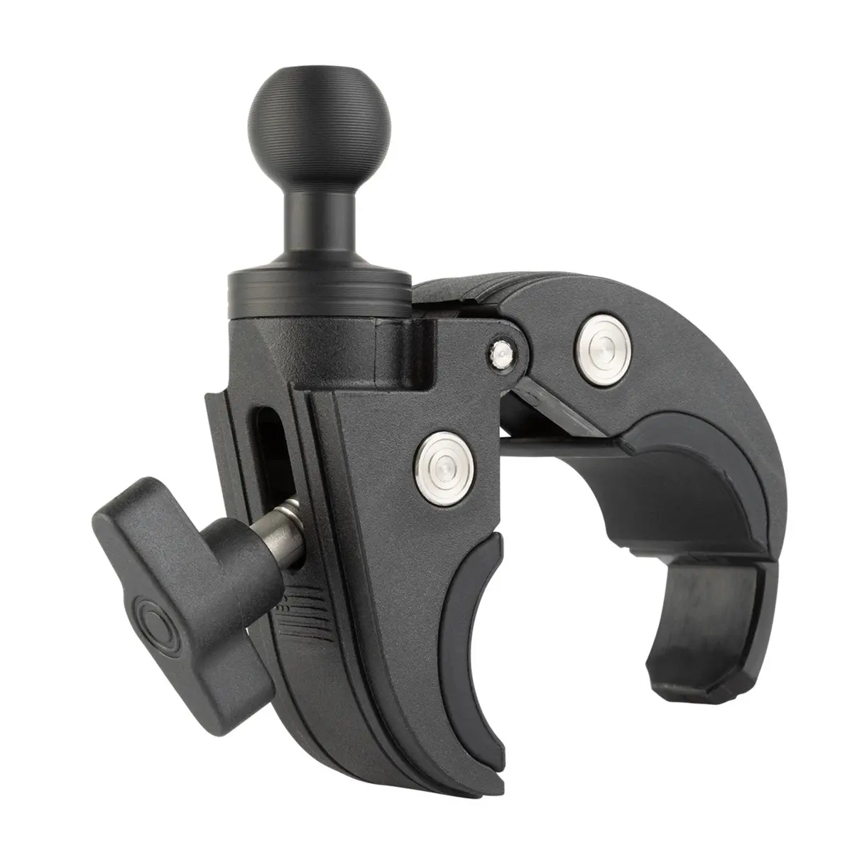 Quick-Adjust Bar Clamp Mount With 20Mm Ball - Fits 0.5"-2" Bars 1