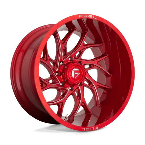 D742 22X10 6X135 Gl-Red-Mil -18Mm 1