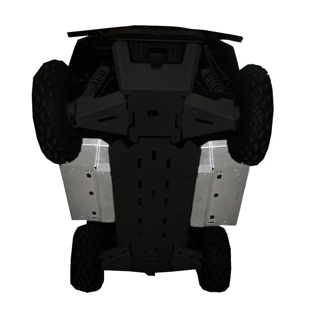 Rock Slider Skid Plate Set  |  Polaris Ranger 800 6X6 1
