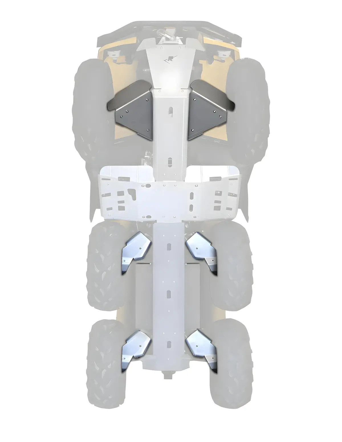 Complete Skid Plate Set  |  Can-Am Outlander Max 6X6 650 1
