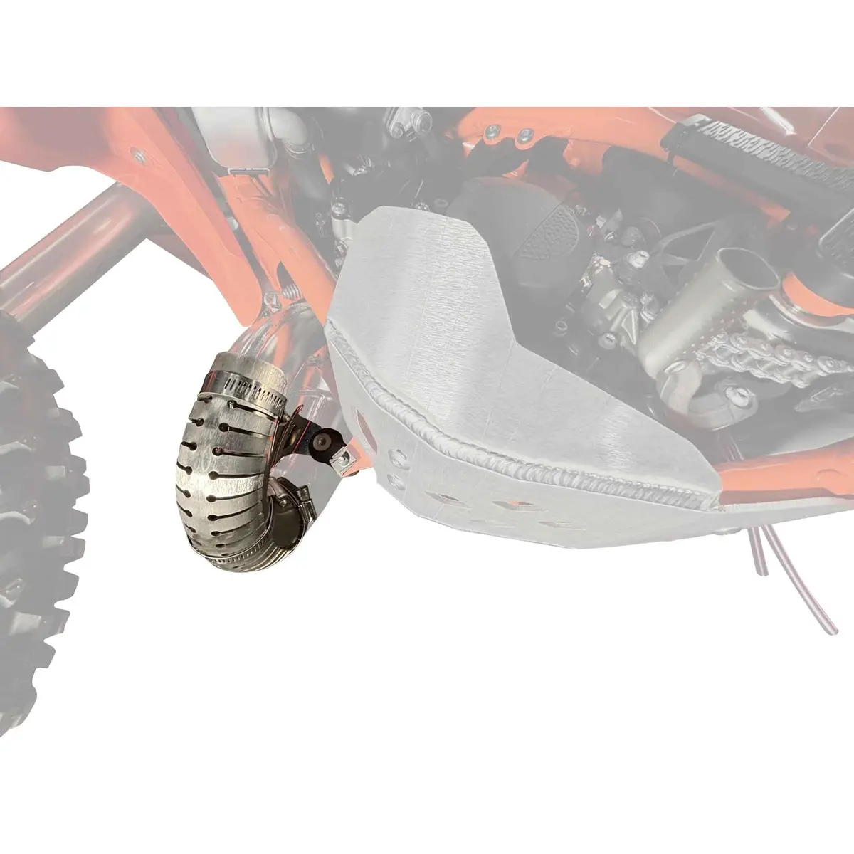 Head Pipe Guard  |  Ktm 85 Sx 1