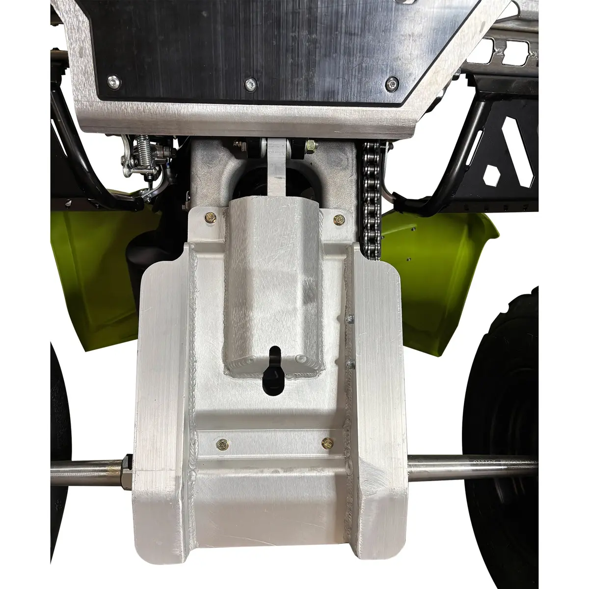 Swingarm, Sprocket & Rotor Guard  |  Yamaha Raptor 700 1