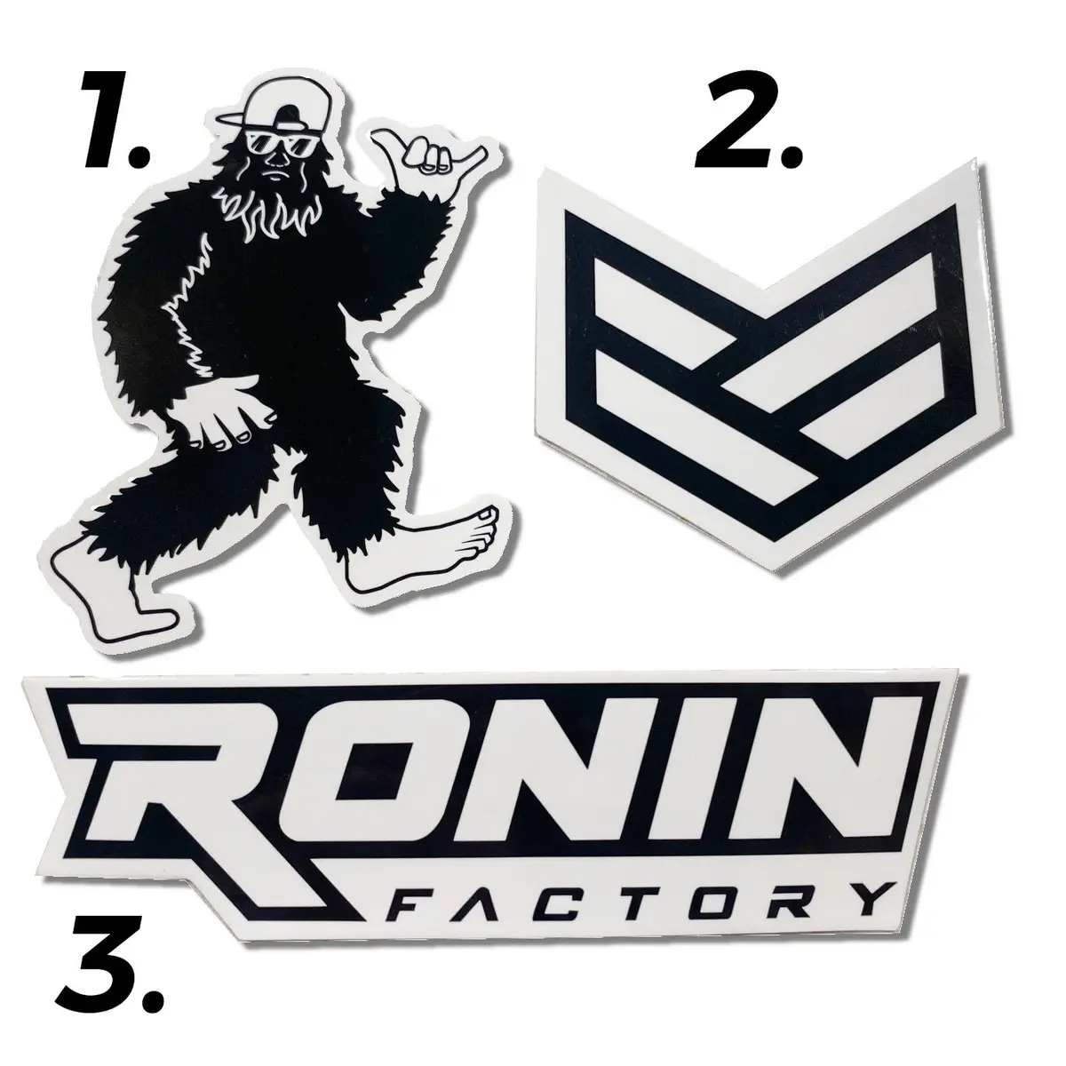 Ronin Factory Stickers 1