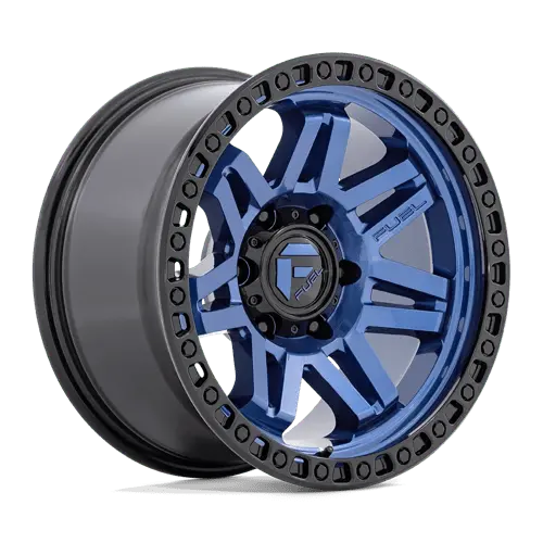 D813 17X9 6X5.5 Drk-Blue Blk-Rg -12Mm 1