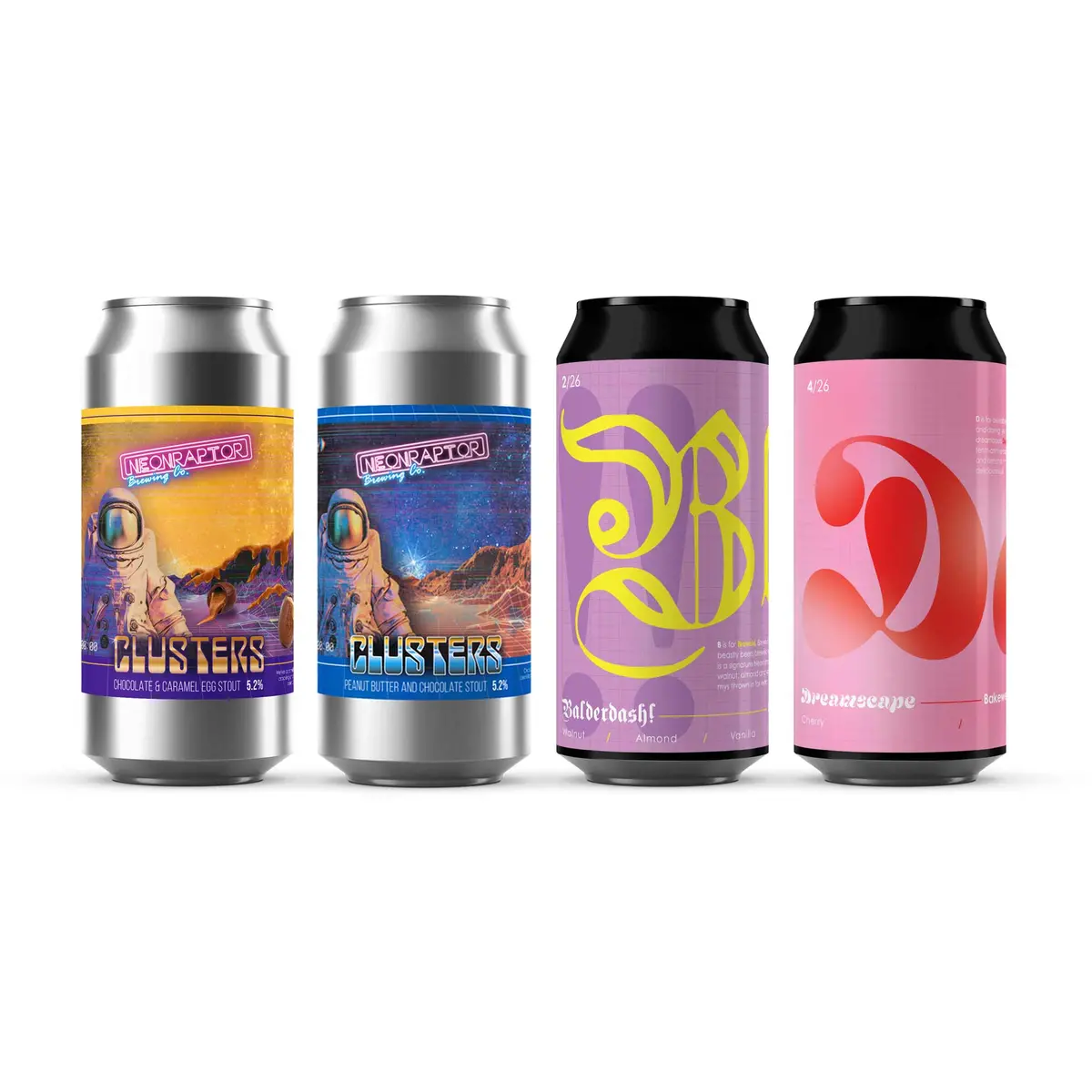 Raptor Stout Box (4 Pack) 1