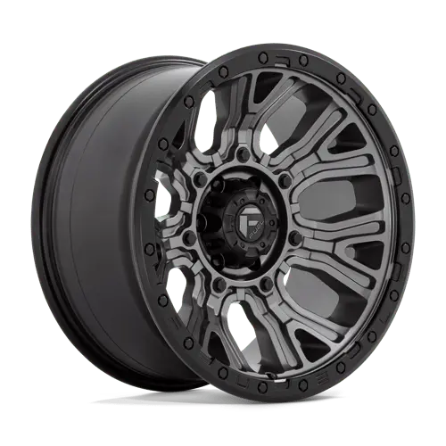 D825 20X10 6X135 M-Gnmtl Blk-Rg -18Mm 1