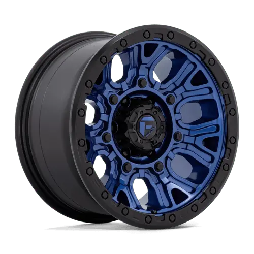 D827 17X9 6X5.5 Dk-Blue Blk-Rg 1Mm 1