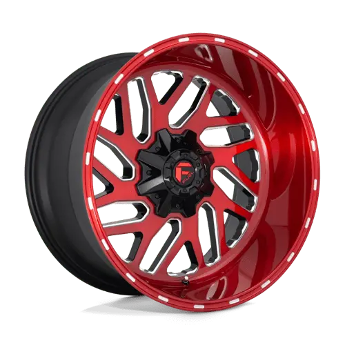 D691 22X10 5X4.5/5.0 Brsh-Red-Mil -18Mm 1