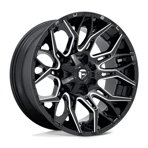 D769 22X10 8X6.5 G-Blk-Mill -18Mm 1