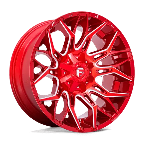 D771 22X10 8X6.5 Gl-Red-Mill -18Mm 1