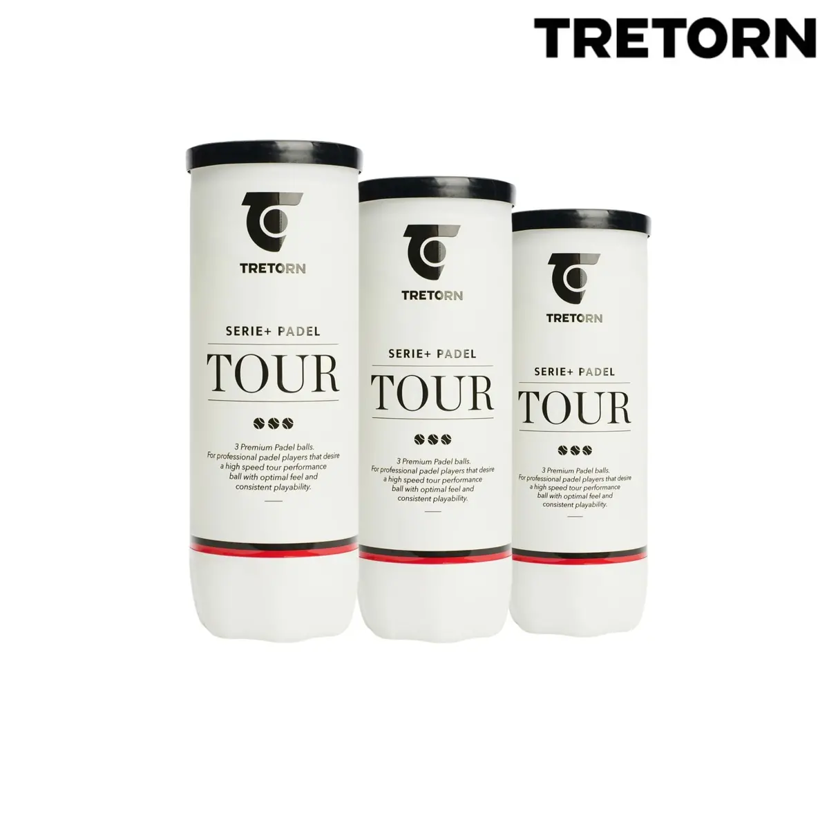 Tretorn Serie+ Padel Tour 3X3 Pc 1