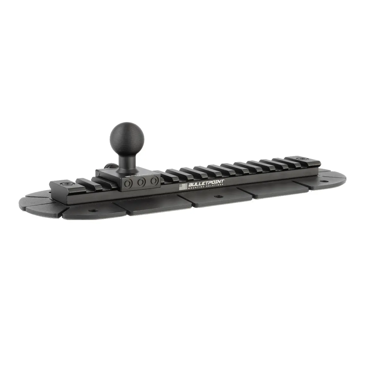 Universal Picatinny-Style Rail Mount With Flexible Attachment Base 1