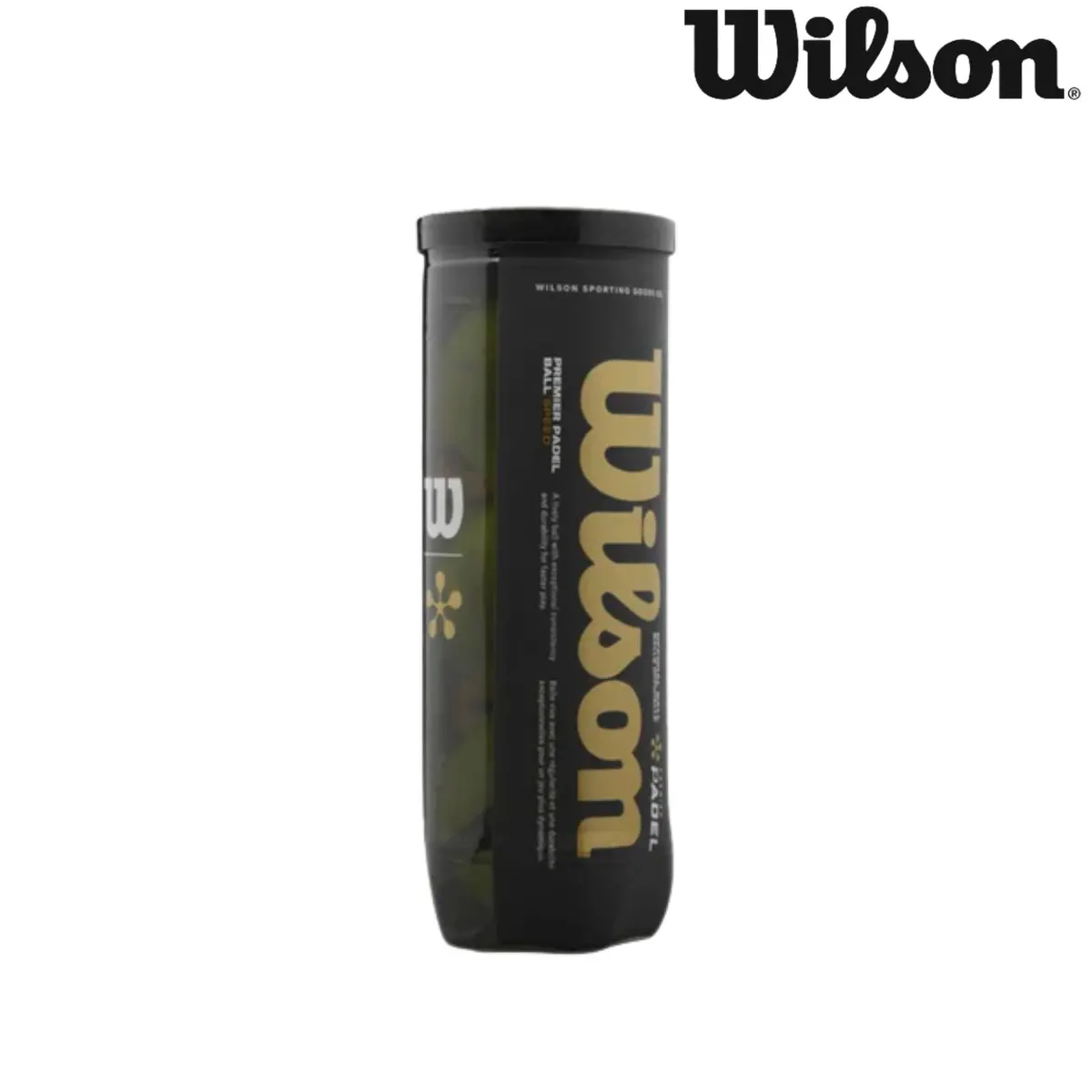 Wilson Premier Padel Speed Balls (1 Can) 1