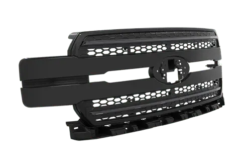 Ford F150 18-20 Grille Unfinish Wht Drl 1