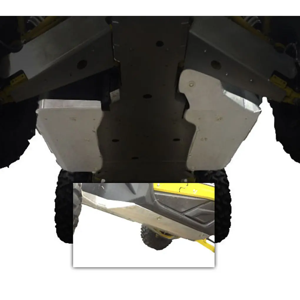 Floorboard Skid Plate With Rock Sliders  |  Yamaha Yxz1000 1