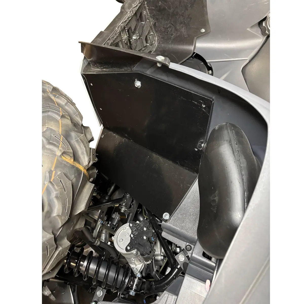 Wheel Well Skid Plate Set  |  Yamaha Kodiak 700 2