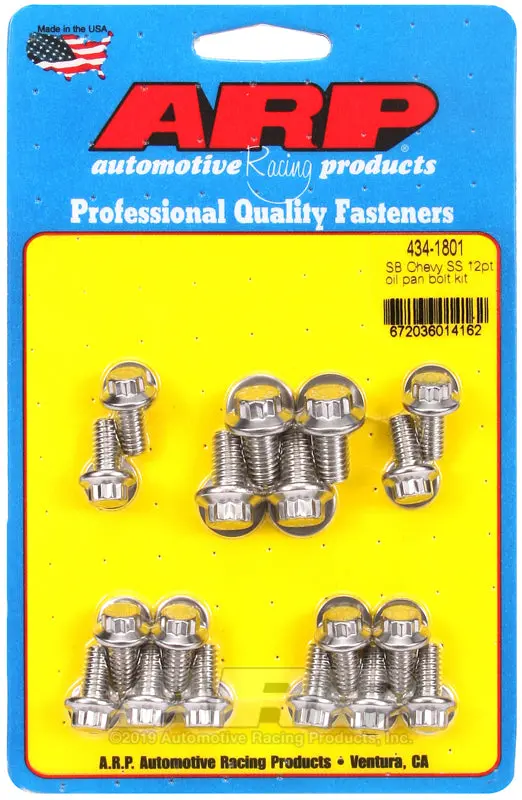 Arp Sb Chevy Ss 12Pt Oil Pan Bolt Kit 1