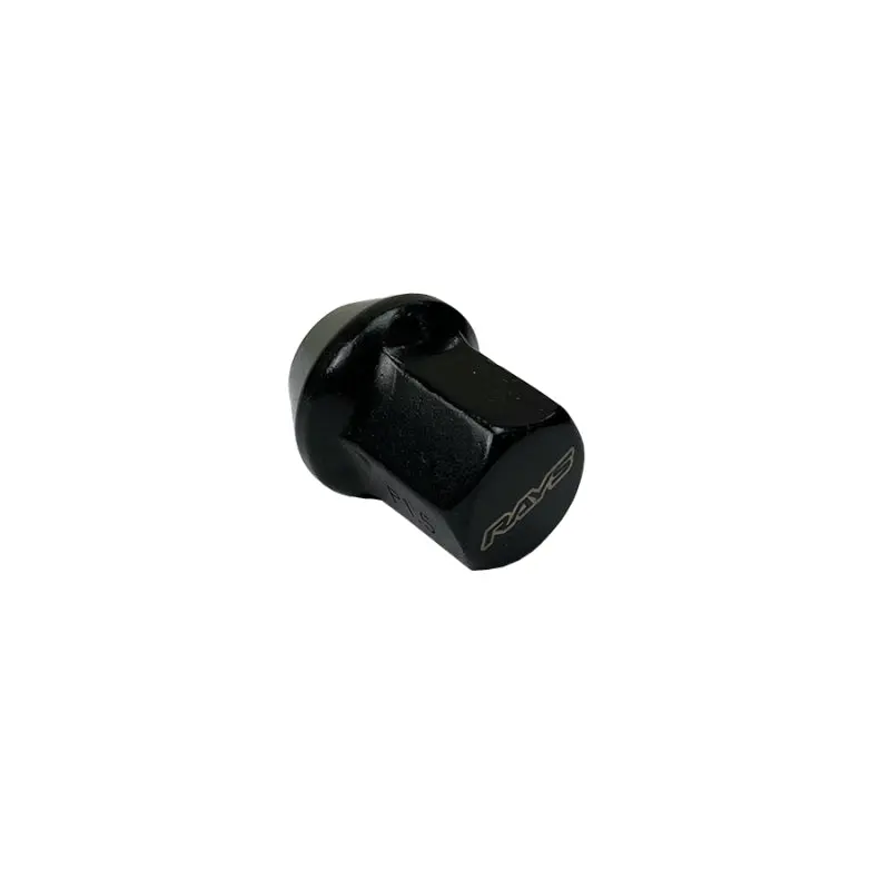 Rays 17 Hex Nut- 12 X1.50- Single- Black 1