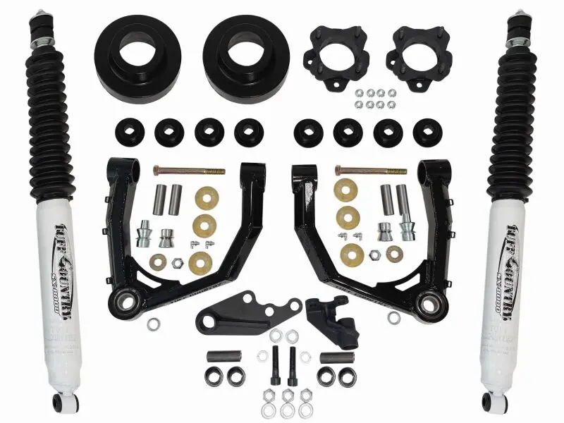 Tuff Country 2022+ Toyota Tundra 3In Lift W/ Boxed Uniball Control Arms W/ Front Diff Drop & Shocks 1