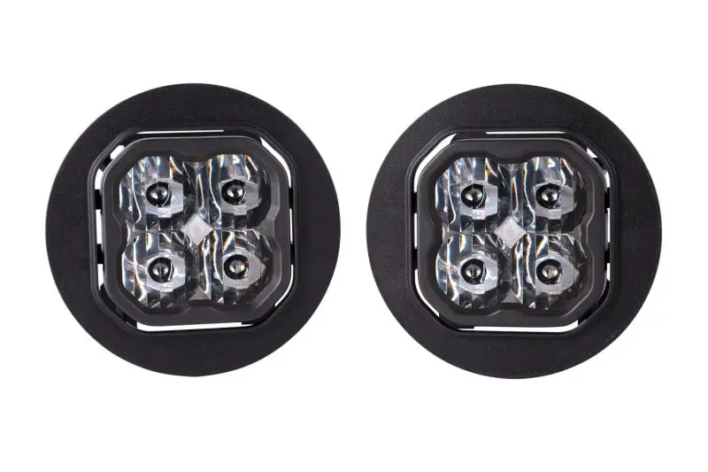 Diode Dynamics Ss3 Type Ob Led Fog Light Kit Pro - White Sae Driving 1