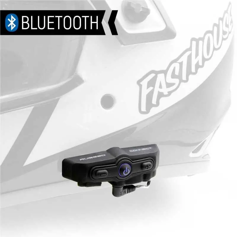Rugged Radios Connect Bt2 Bluetooth Headset For Motorcycle Helmet 1